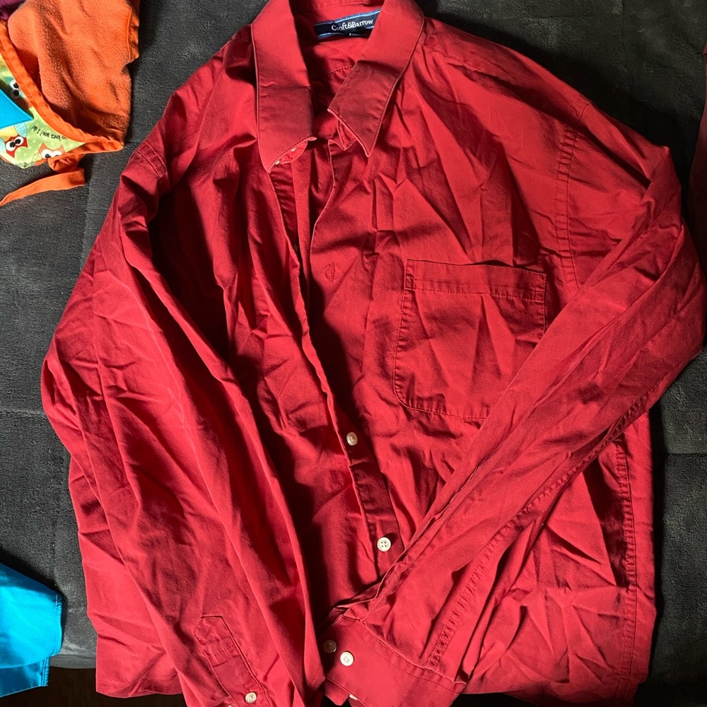 Croft & Barrow Men’s Shirt, red